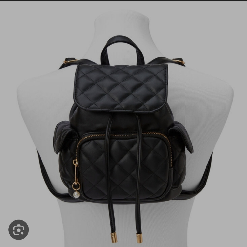 Quilted Mini Backpack - Picture 2 of 2